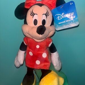 Disney Minnie Mouse Plush - Red, Black, and White